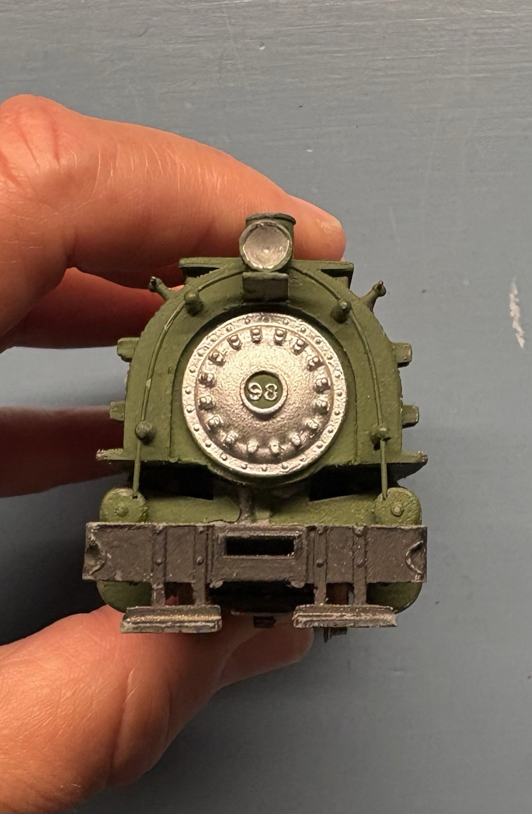 vintage HO scale Baltimore & Ohio (B&O) C-16 0-4-0 “Lil Joe” / “Dockside” steam