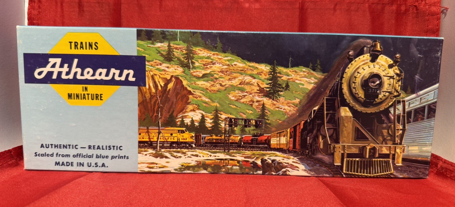 HO Athearn Southern Pacific 6010 Diesel Runs Great w/ Box Read