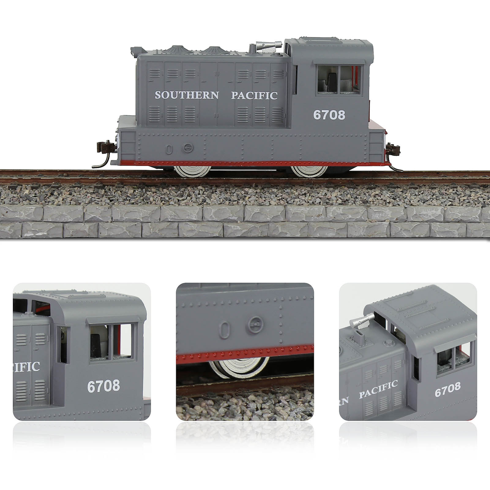1 Unit Evemodel Train HO Scale 1:87 Model Railroad Locomotives HCT8701