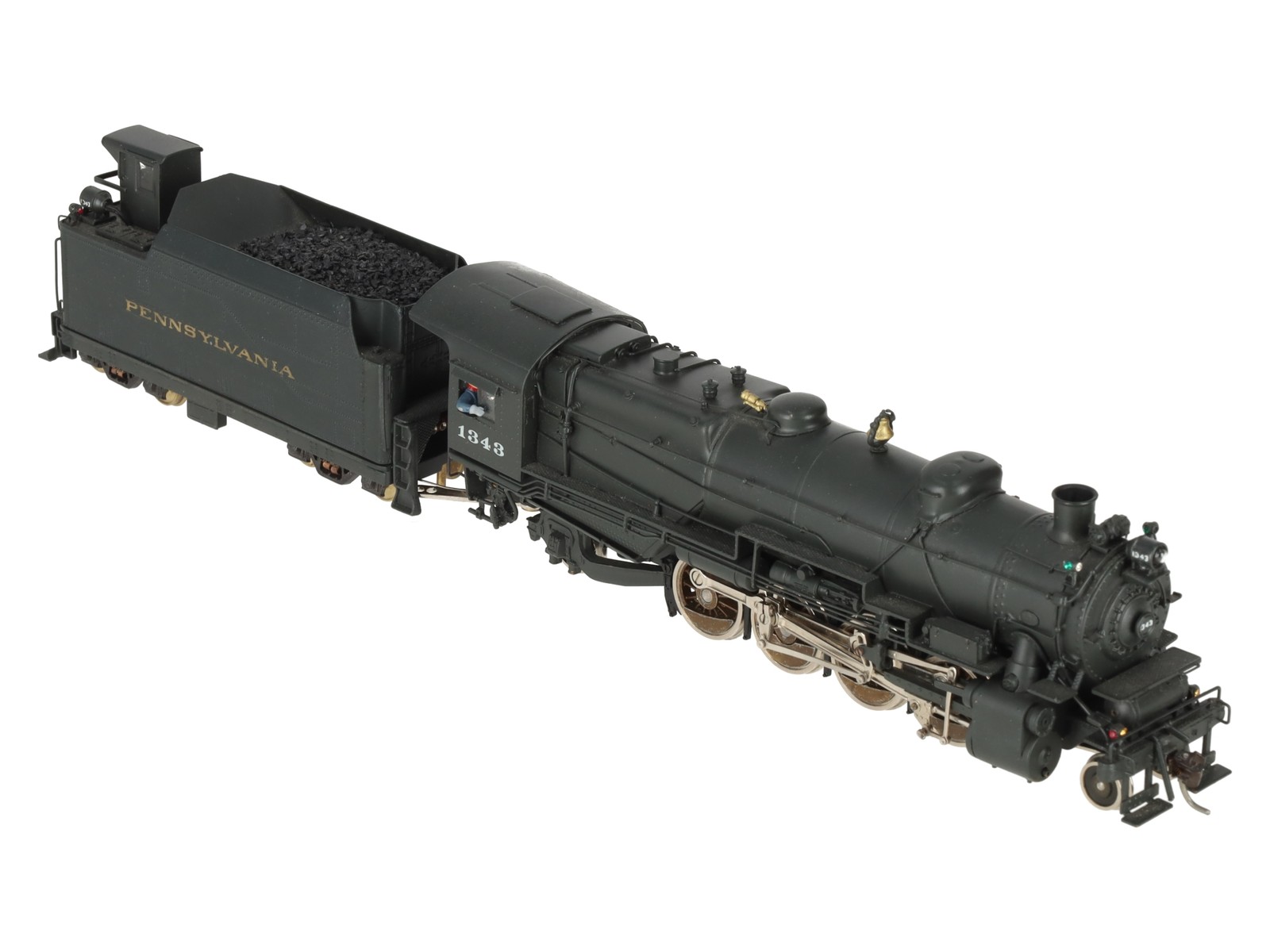 Scale Models HO Scale Pennsylvania Railroad Steam Locomotive #1343/Box