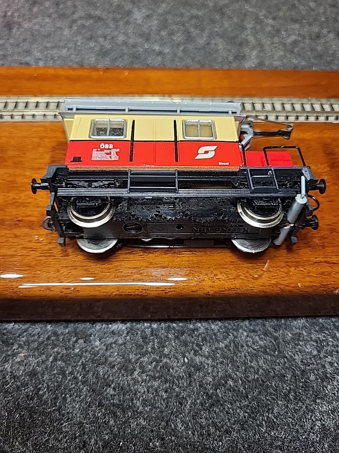 Vintage Kleinbahn HO Scale OBB X534.80 turmwagen Tower Maintenance Locomotive