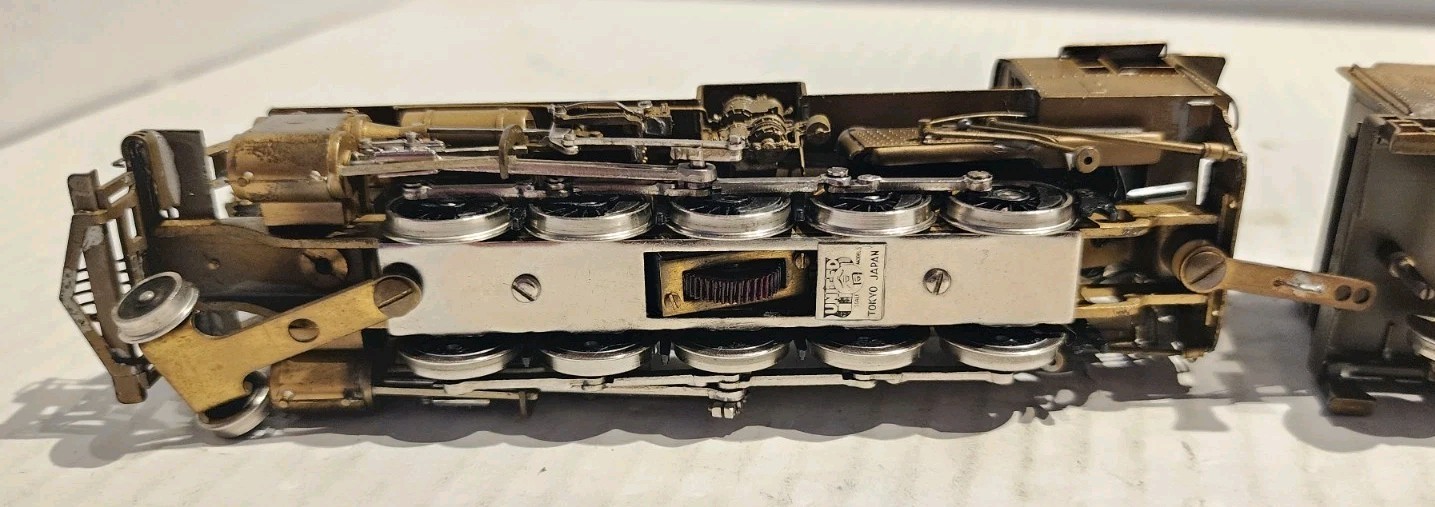 Pacific Fast Mail HO Scale Brass 2-10-0 Russian Decapod Undecorated