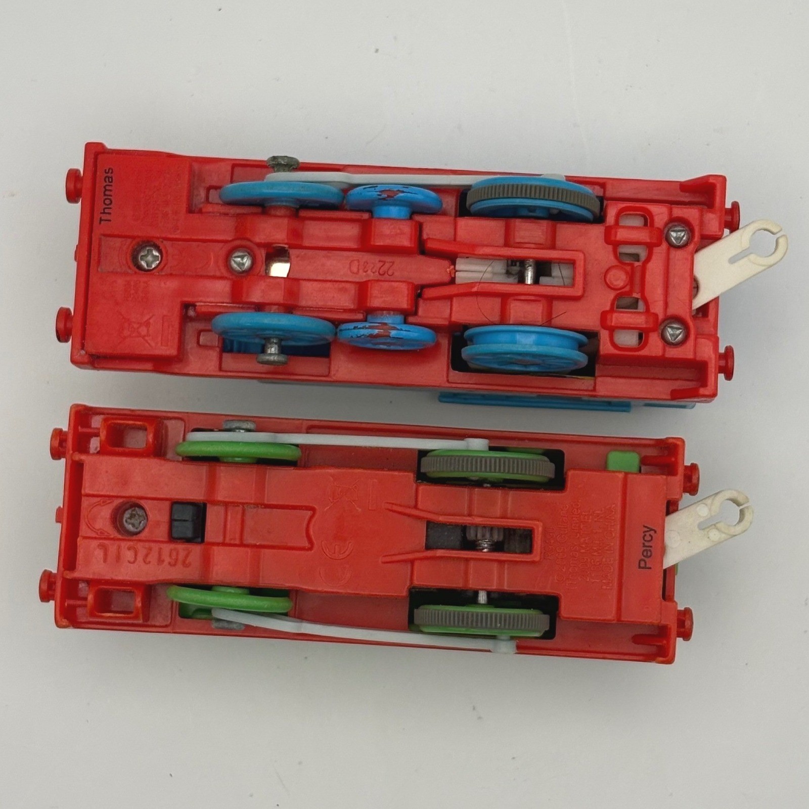 Thomas & Friends TrackMaster Motorized Engines Lot Thomas and Percy Mattel Toy