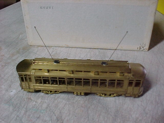 Brass HO Scale Street Car / Trolly – Fairfield Tracktion Models