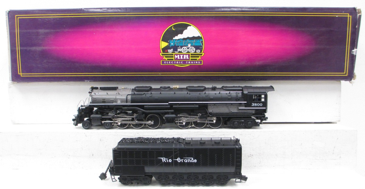 MTH 20-3003-1 DRGW 4-6-6-4 Challenger Steam Engine & Tender #3800 w/ PS1 EX/Box