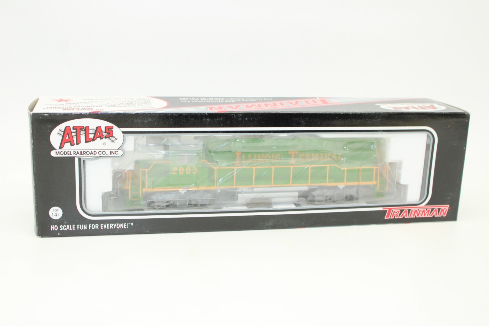 Atlas HO Scale IT Illinois Terminal EMD GP38-2 Diesel Locomotive #2003 DCC Ready