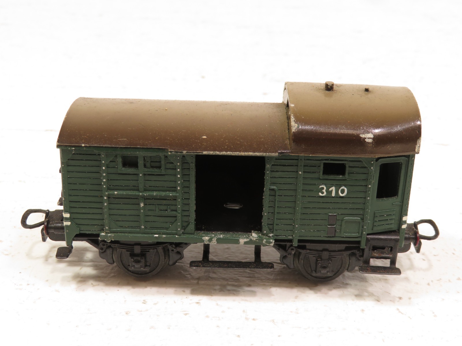 Marklin 310 HO Crew Caboose Cast Metal LN