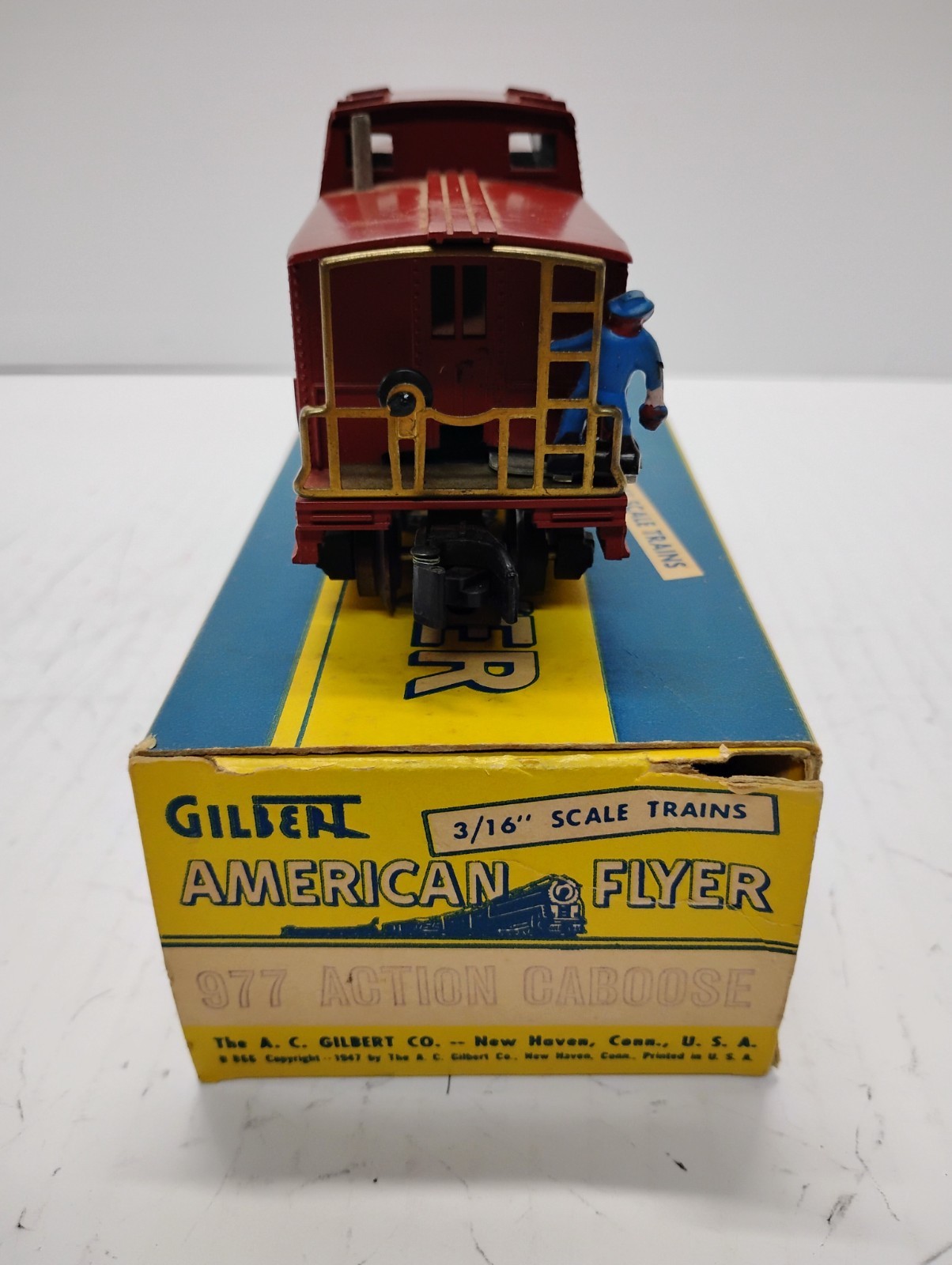 AMERICAN FLYER LINES C&NW #283 SET FROM 1956 WITH EXTRAS S GAUGE/USED