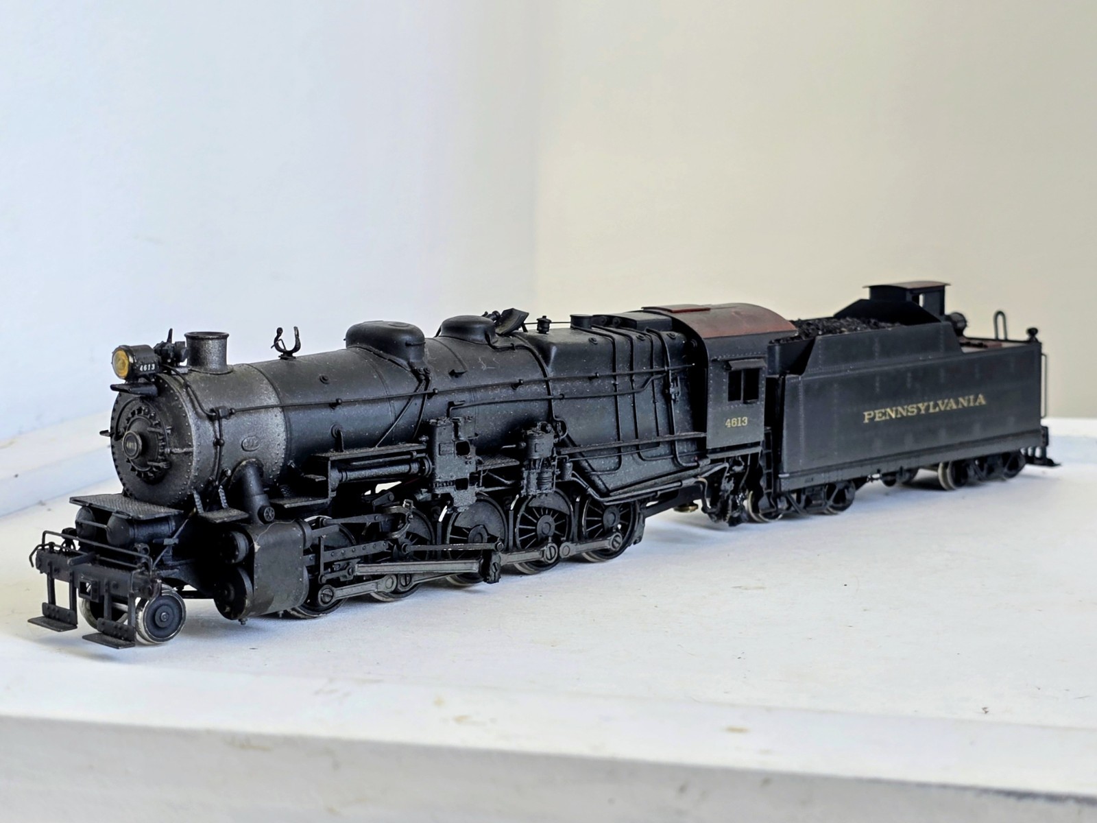 United Scale Models HO PRR I-1 2-10-0 Decapod Steam Locomotive & Tender DC