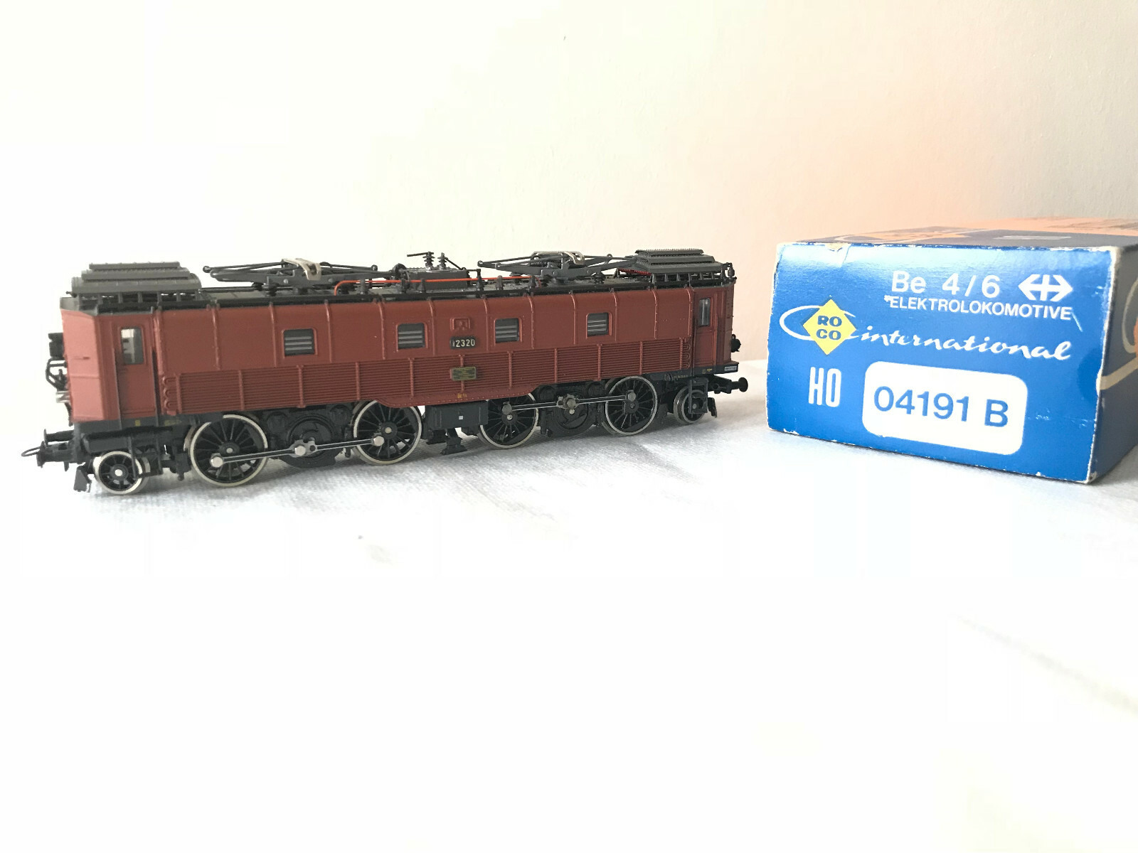Roco 04191B Electric Locomotive 4/6 H0 Direct Current DC New Condition OVP