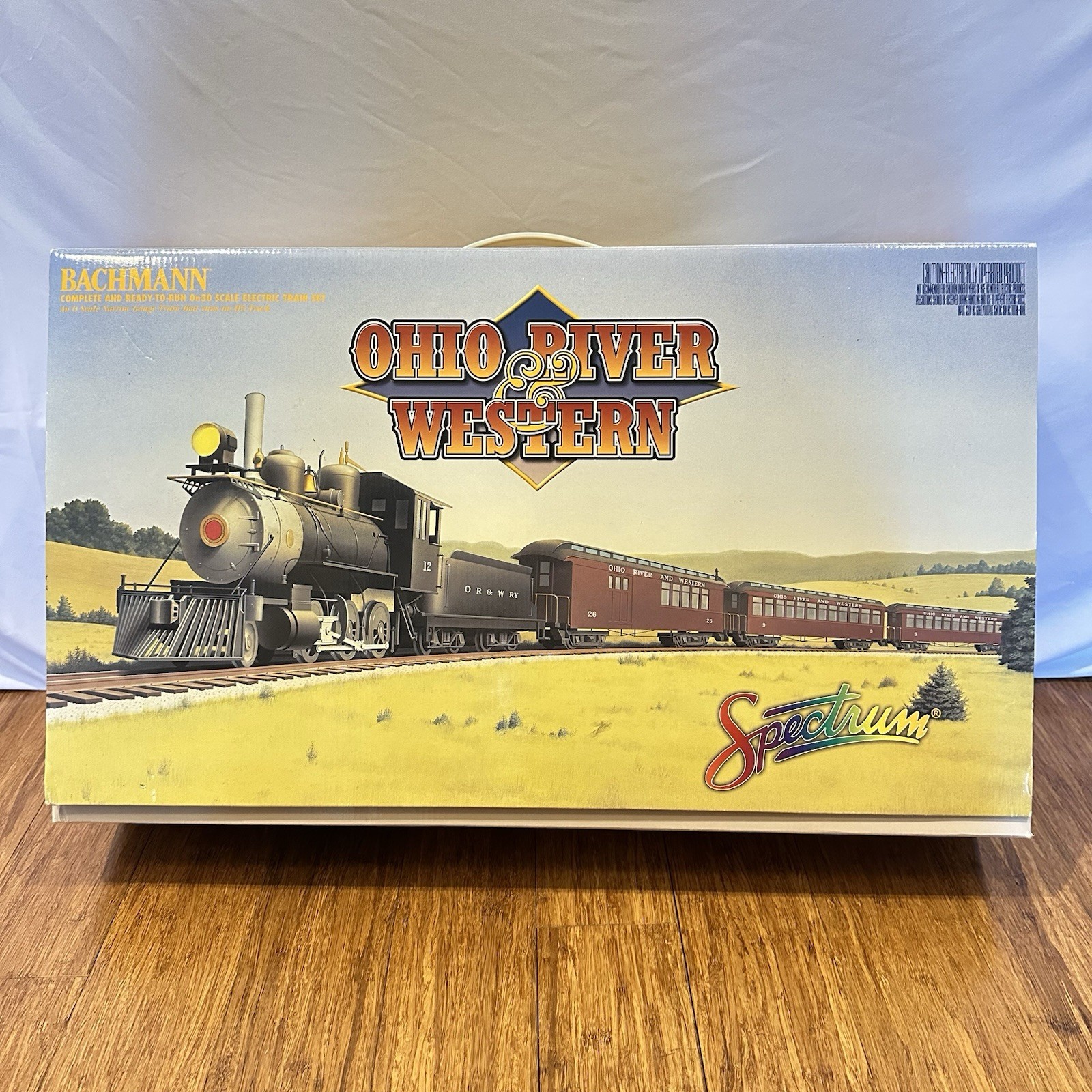 Bachmann Spectrum On30 Ohio RIver & Western 2-6-0 Steam Loco Passenger Train New