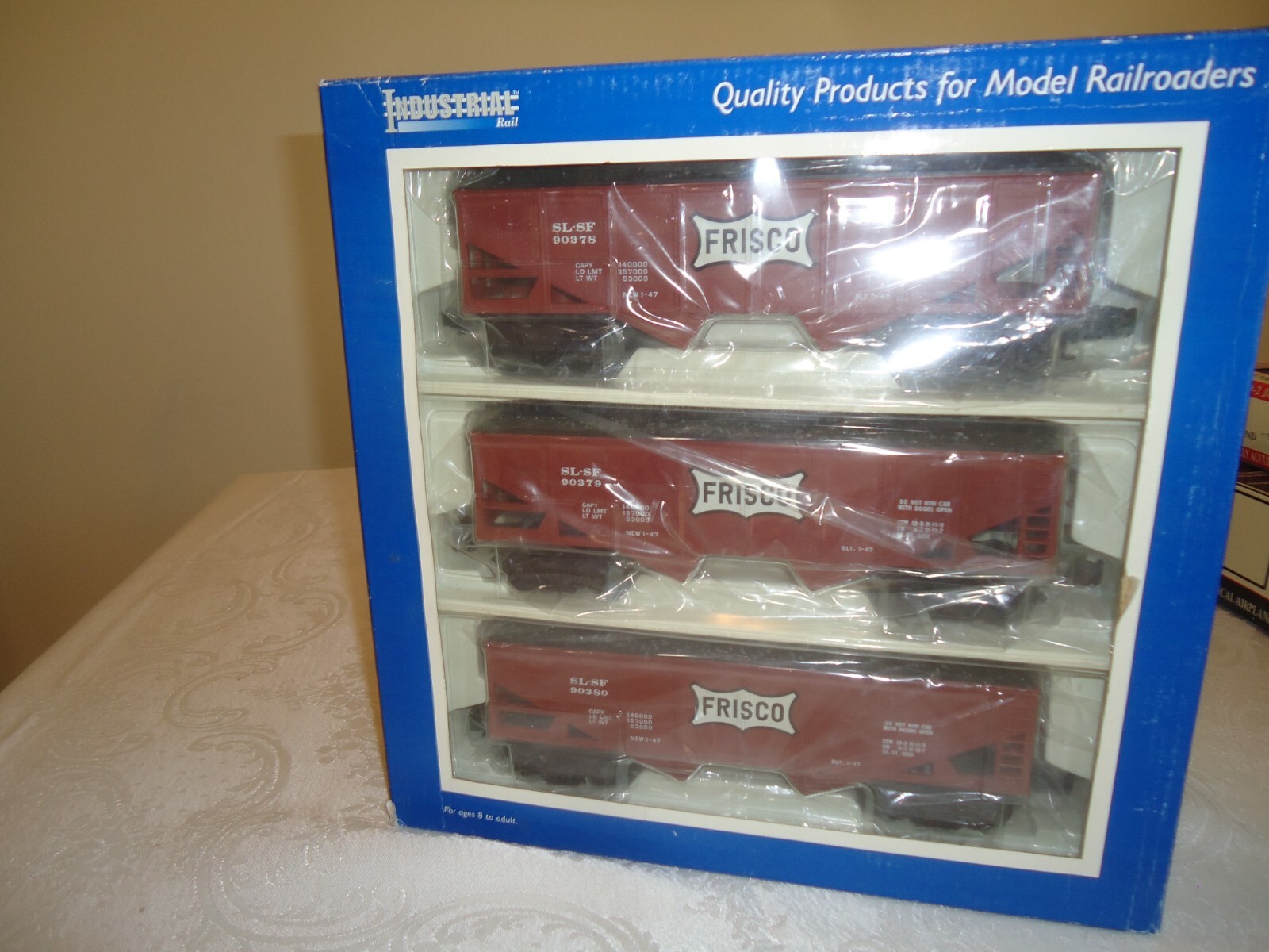 Industrial O Scale Frisco Coal Cars (3 Car Set)