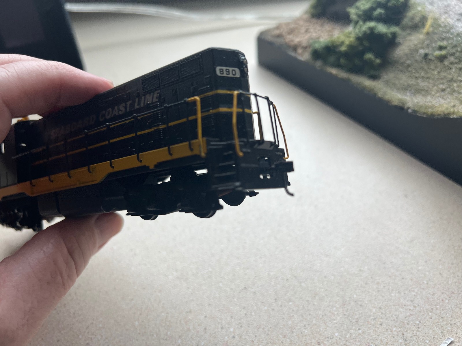 One of a kind Custom HO ATHEARN Fantasy CF-7 SEABOARD COAST LINE SCL #890 DUMMY