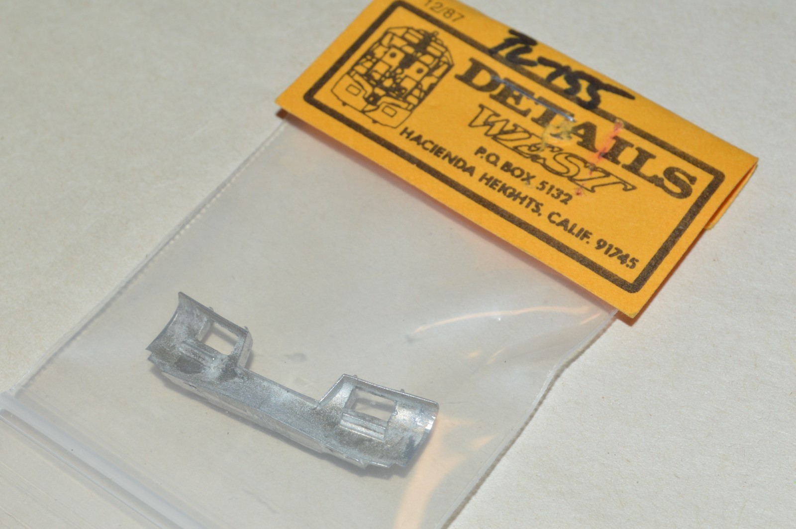 HO scale locomotive PARTS metal Details West PL-155 snow plow MEDIUM height
