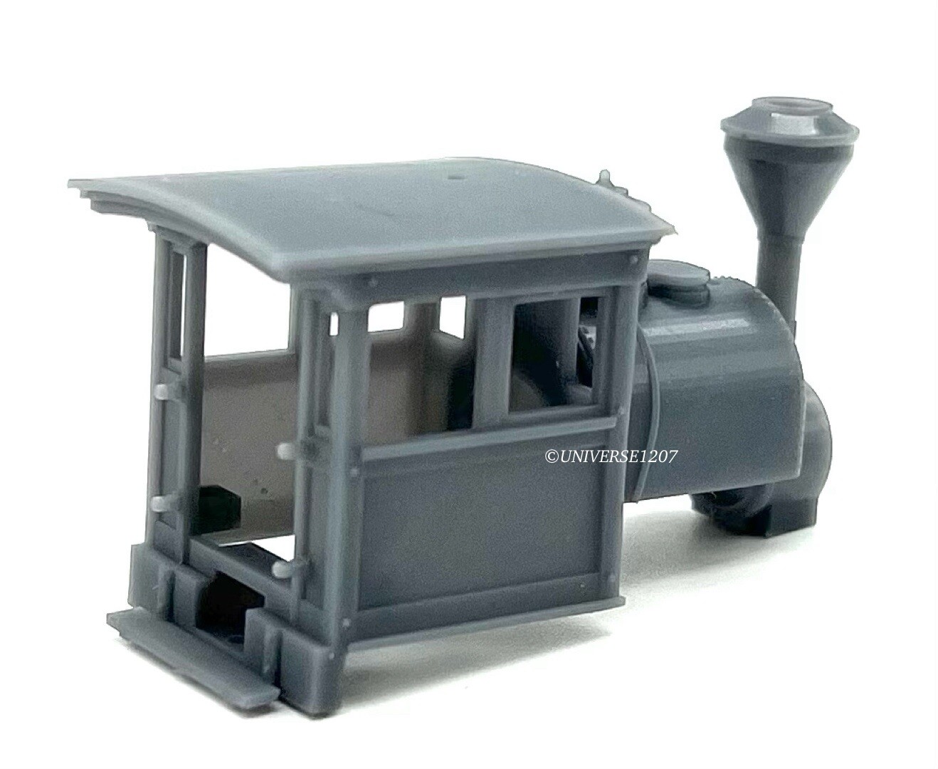 HOn3 Scale Toma 0-4-0 H.K. Porter Steam Locomotive w/Tender Kit Fluted Engine