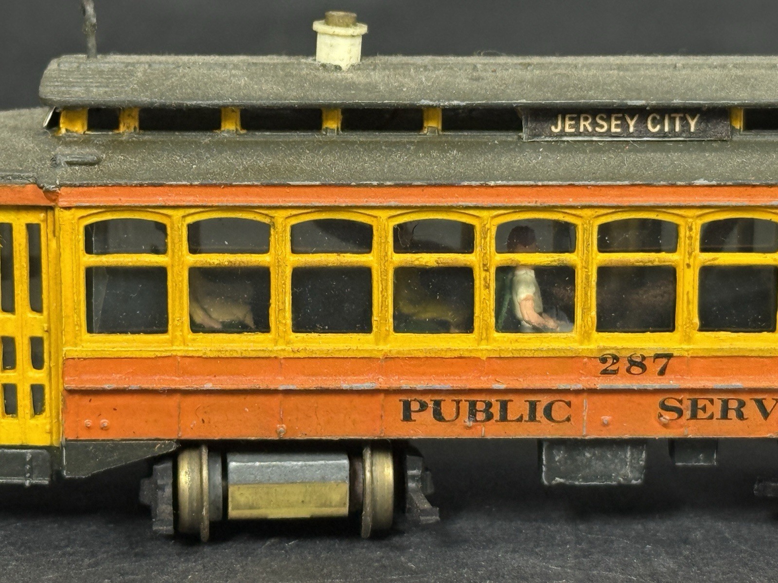 Vintage Jersey City #287 Public Service Ferry HO Scale Electric Train Locomotive