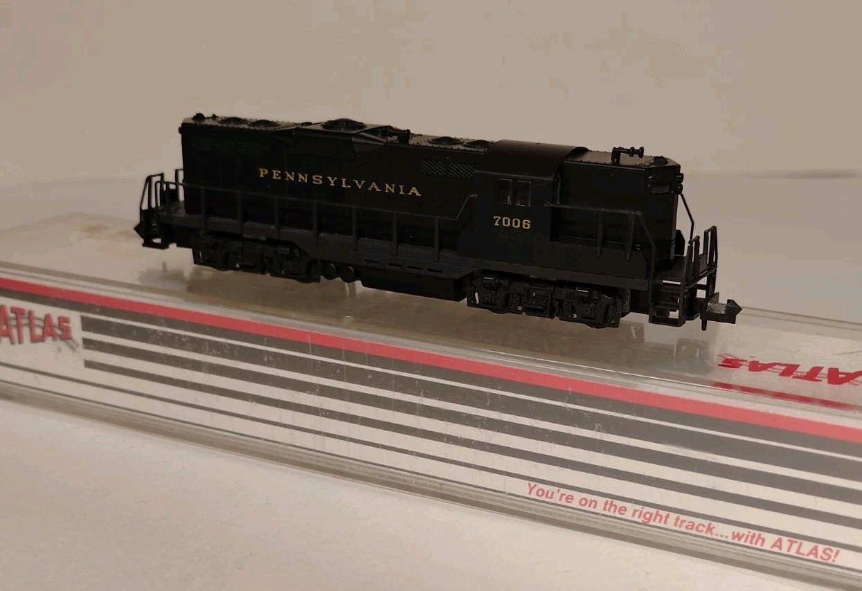 N Scale Atlas GP-9 #4336 Pennsylvania Diesel Locomotive Kato Drive Not Running