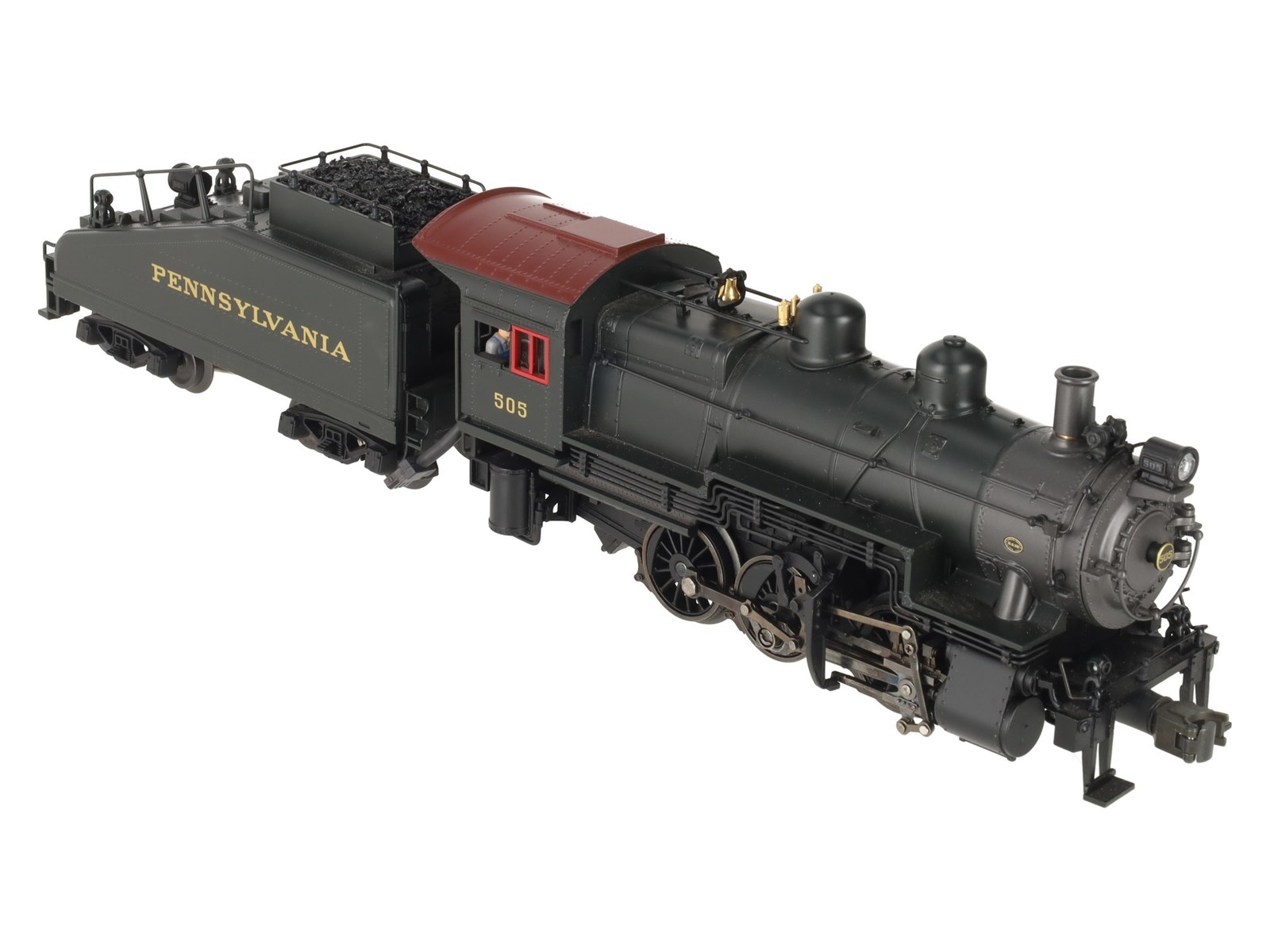 K-Line K3480-0001 O Gauge Pennsylvania 0-6-0 B6 Steam Switcher #505 w/Railsounds