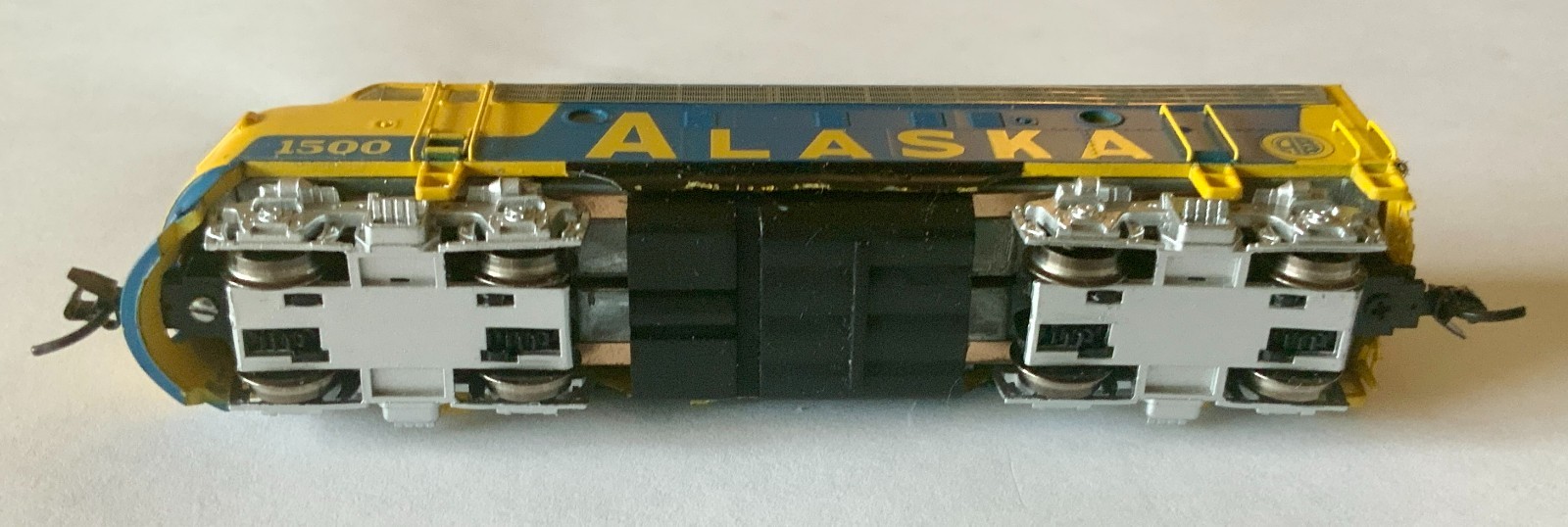 InterMountain 69266-01 N scale Alaska RR F7A #1500 diesel TCS DCC decoder