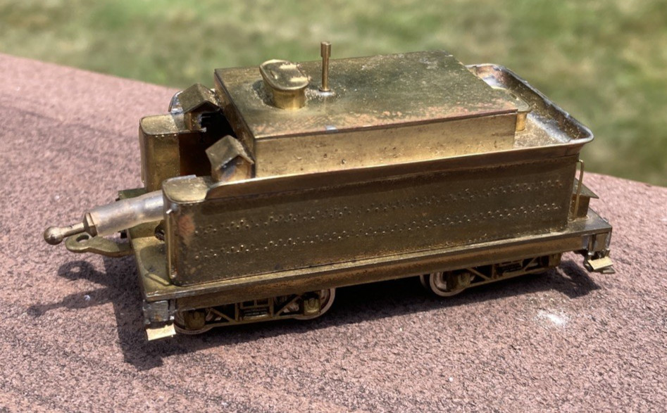 HO United Virginia & Truckee 4-6-0 No. 26 Steam Locomotive Brass Unpainted