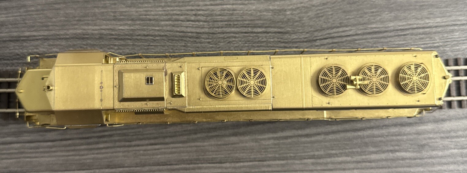 The Train Shop HO Brass SD-45 STD. Diesel Locomotive – Unpainted, Tested & NOS!