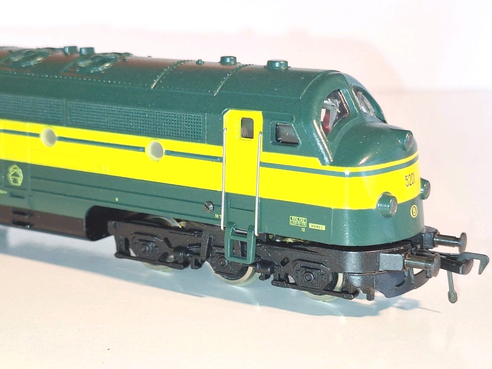 Fleischmann 4270 SNCB Diesel. New Old Stock. Mint Cond. Boxed. HO. 2 rail DC