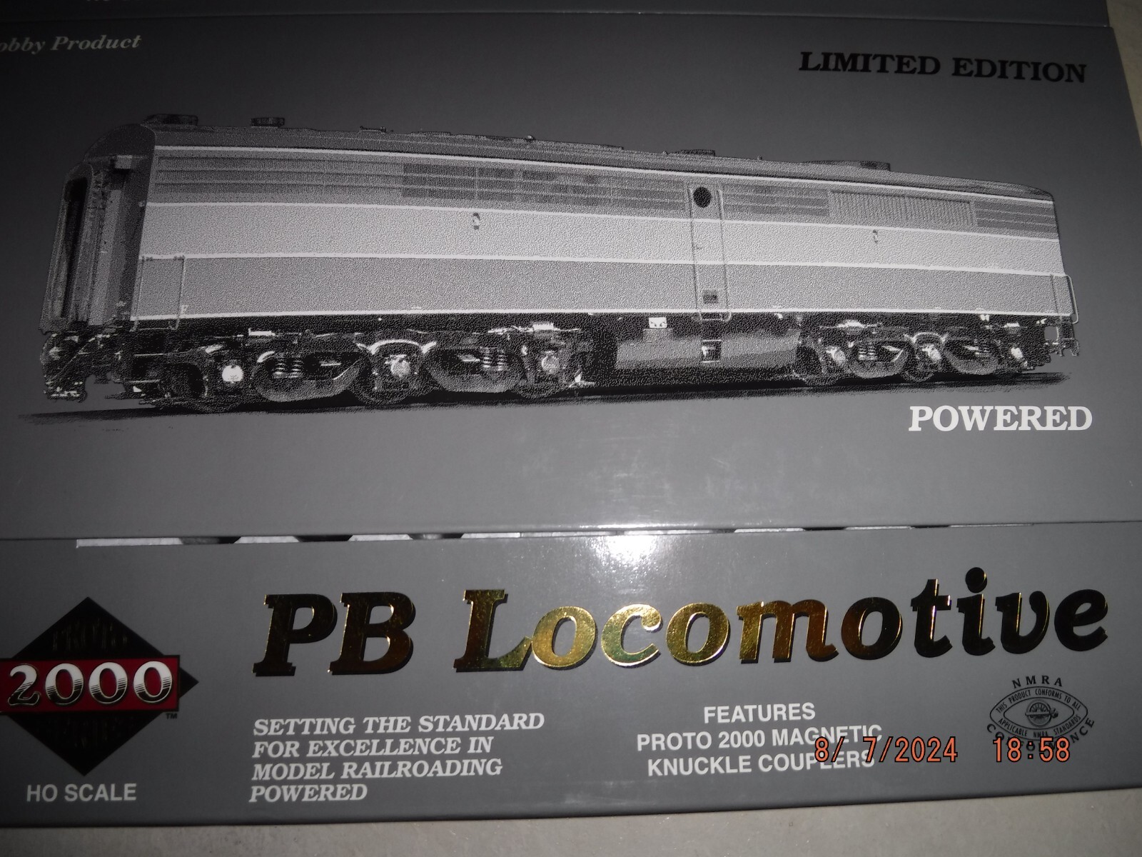 PROTO 2000 LIMITED EDITION HO RIO GRANDE (D&RGW) PA & PB LOCOMOTIVE SET – NEW!