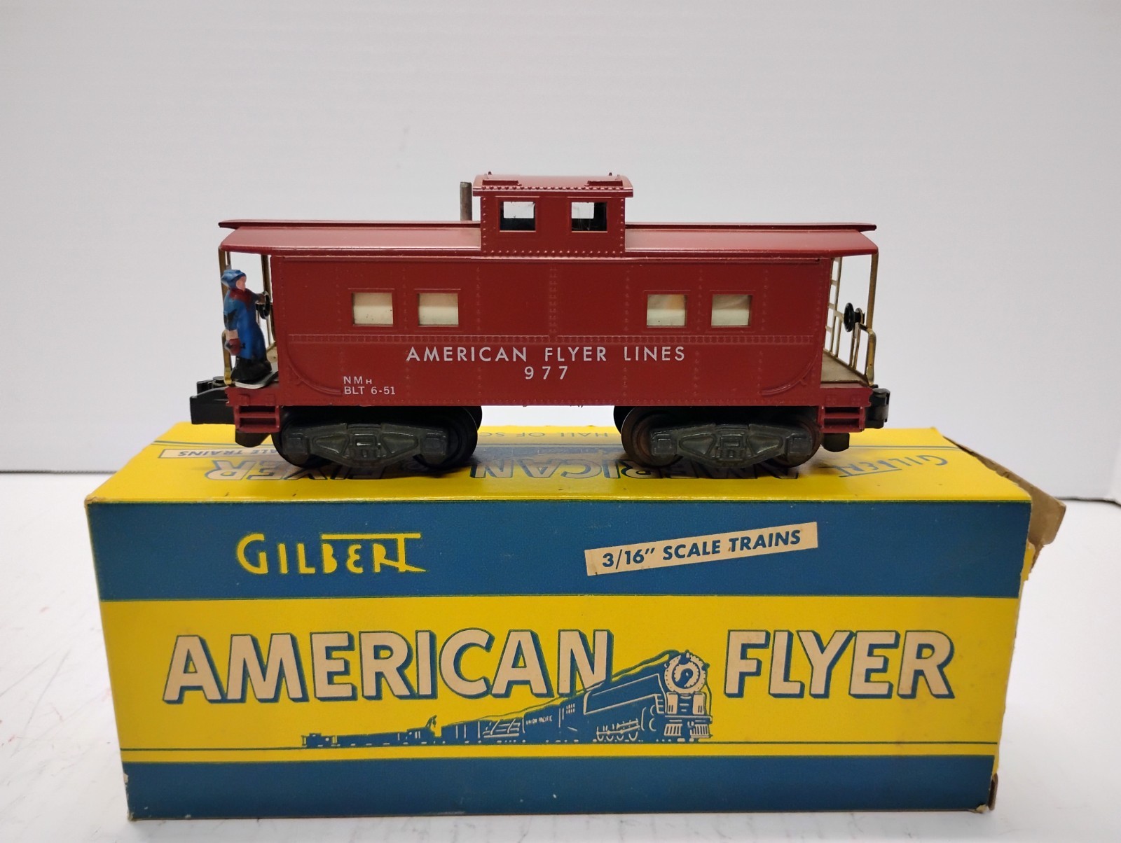 AMERICAN FLYER LINES C&NW #283 SET FROM 1956 WITH EXTRAS S GAUGE/USED