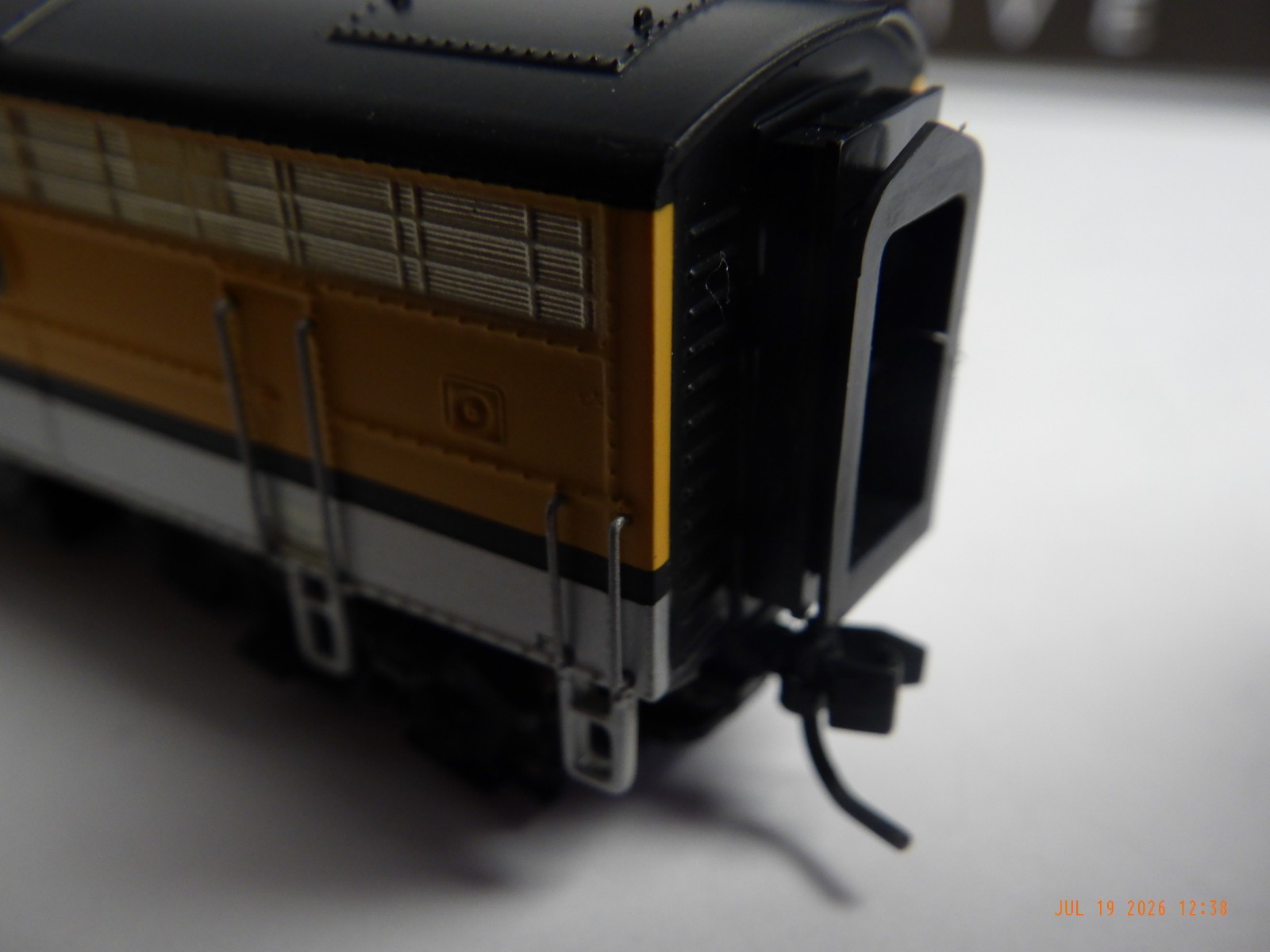 N Scale EMD F7 DRGW 5641/5642, A unit powered with sound,B unit unpowered