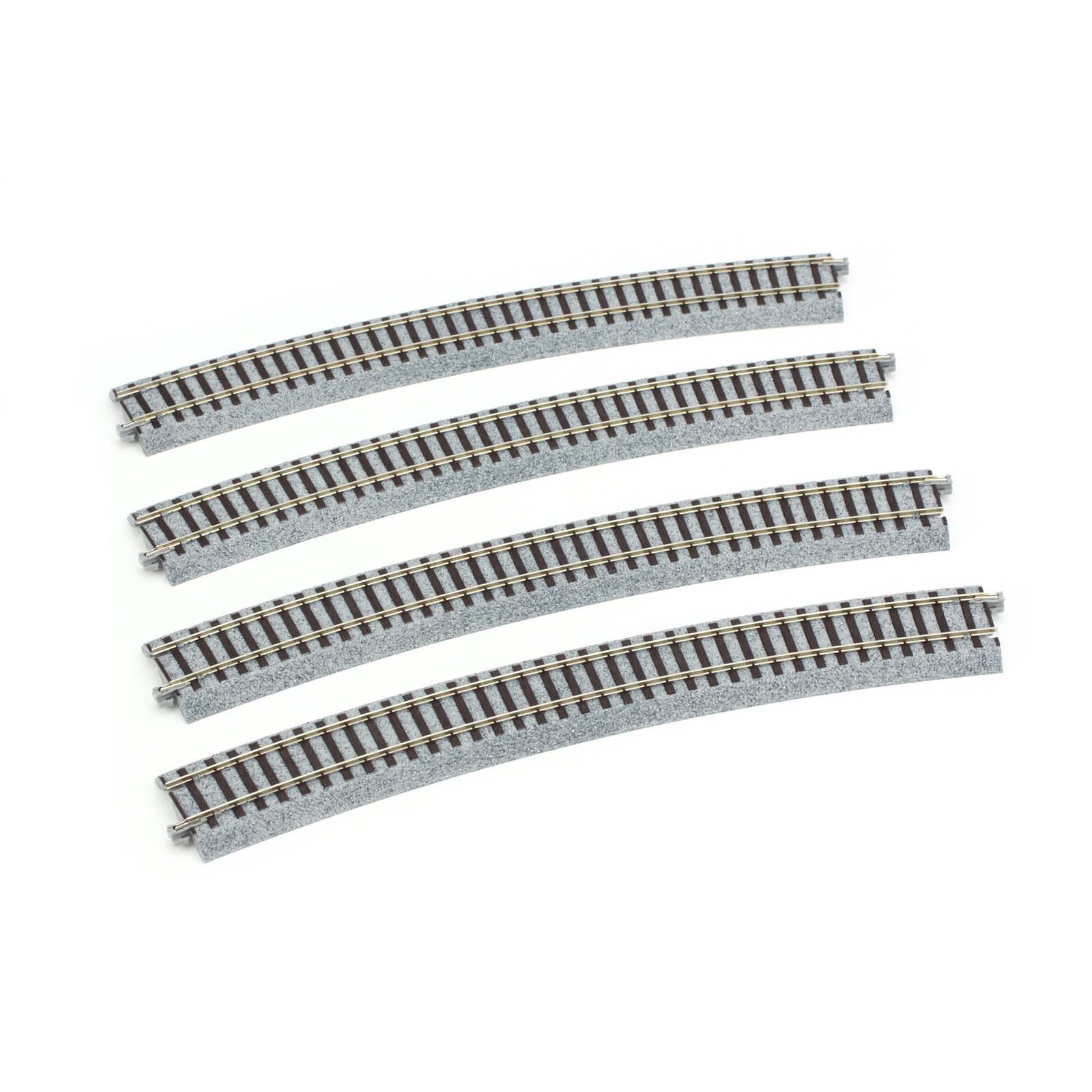 Kato USA Inc. HO 730mm 28 3/4″ Radius Curve 22.5 Degree 4 KAT2240 HO Track