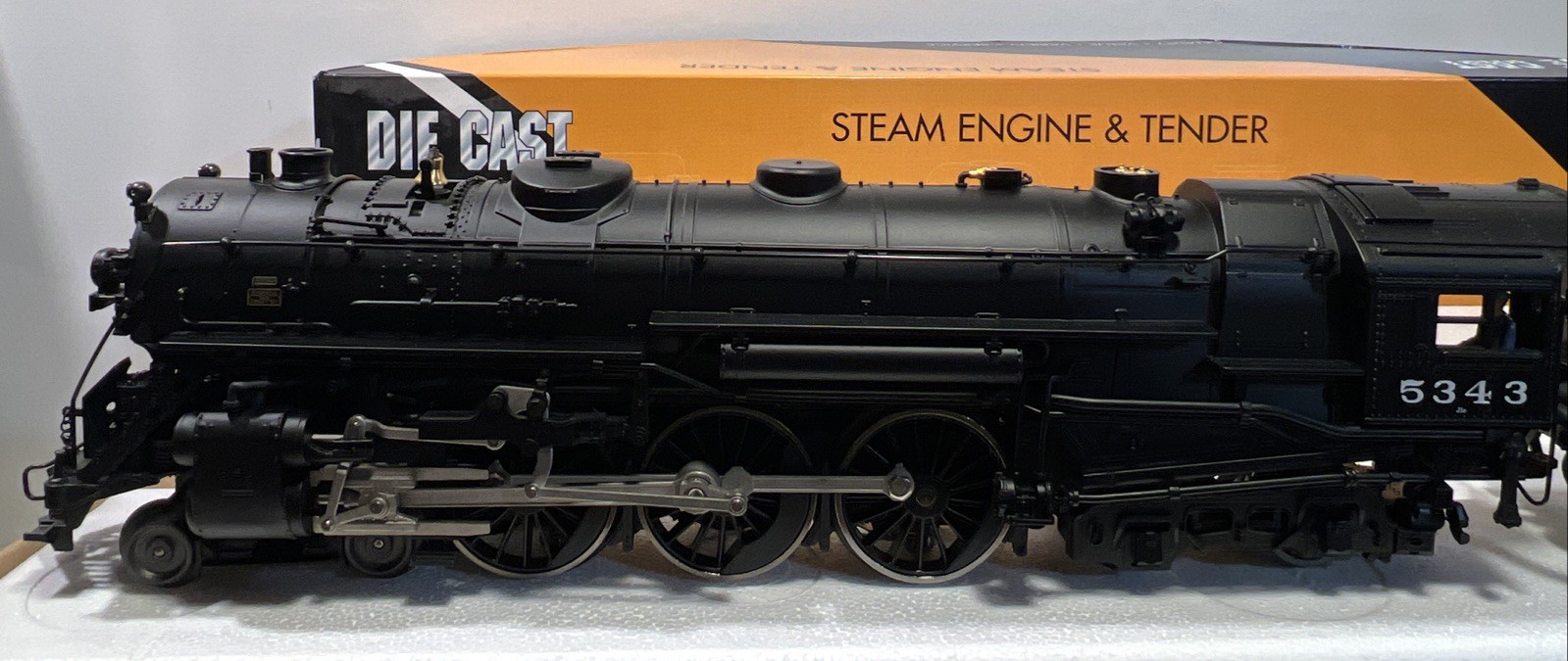 K-Line K3270-5343S NYC J1E Hudson & Tender #5343 W/Railsounds TMCC
