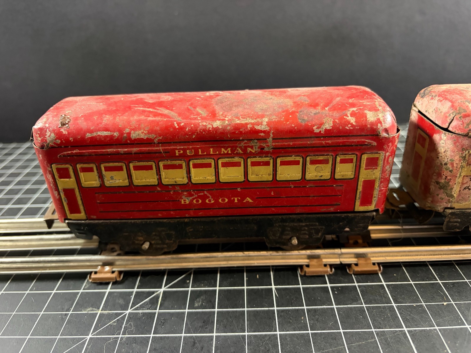 Marx Commodore Vanderbilt Locomotive & Tender w/ Pullman Cars + caboose
