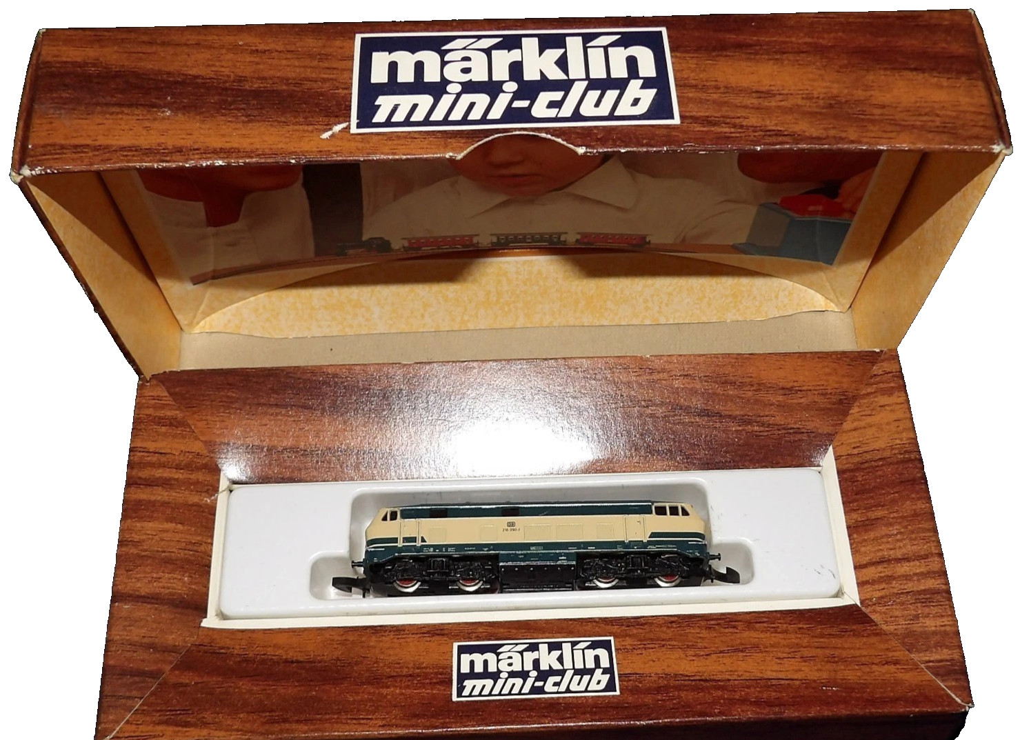 Z Marklin 8874 DB BR Class 216 Diesel Locomotive (tested) #2