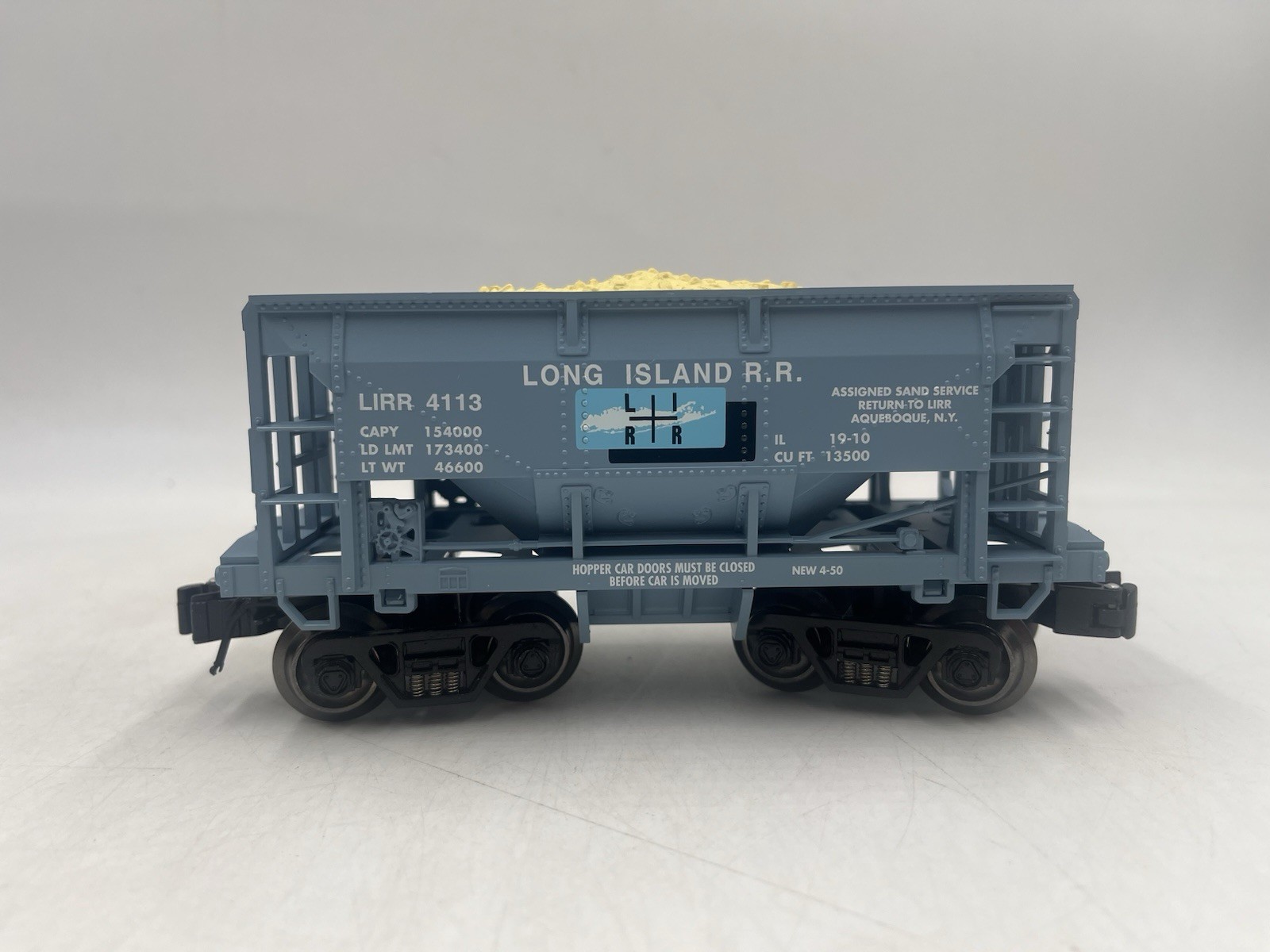 O Gauge American Railroad Legends 96711-1 Long Island Ore Car With Load 4113