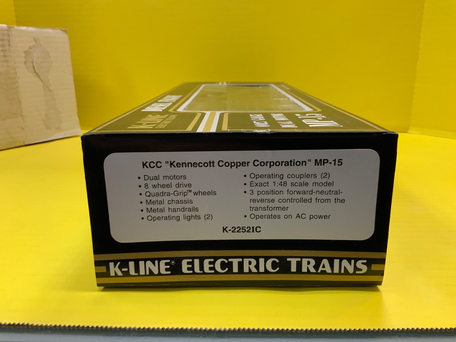k line diesel engine KCC kennecott copper corporation MP-15 K-2252IC