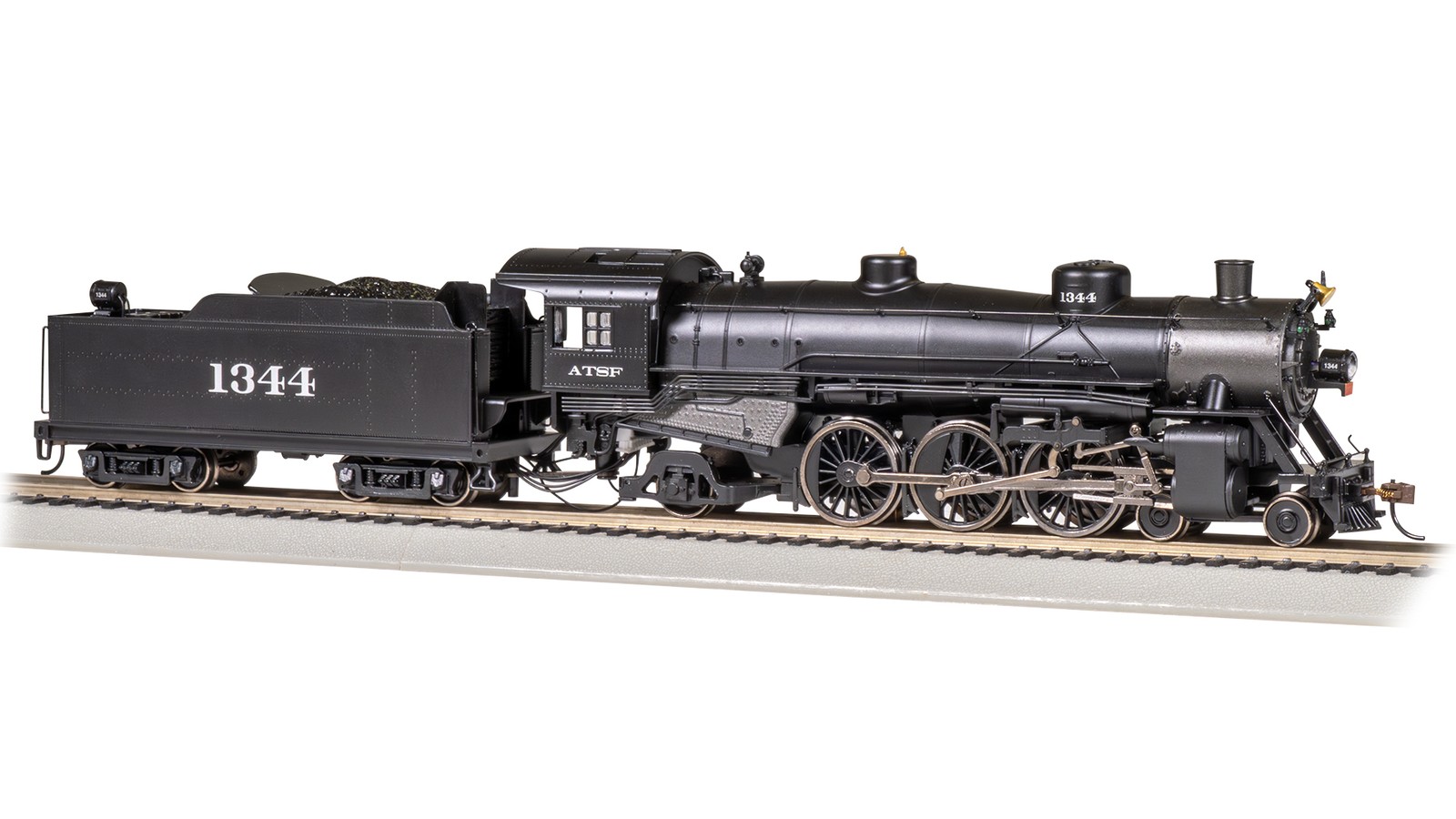 Bachmann 52901 HO Scale USRA Light 4-6-2 Pacific DC Santa Fe
