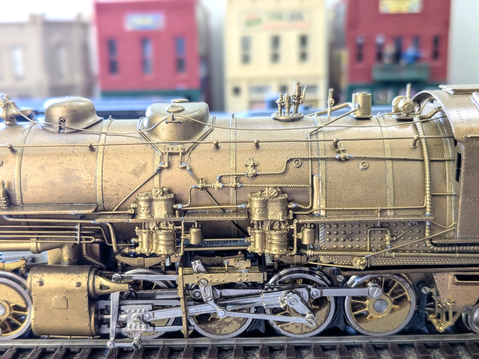 **1 OF ONLY 100! HALLMARK BRASS MP 4000 CLASS 2-8-8-2 HO **CAN MOTOR *RUNS G@@D!