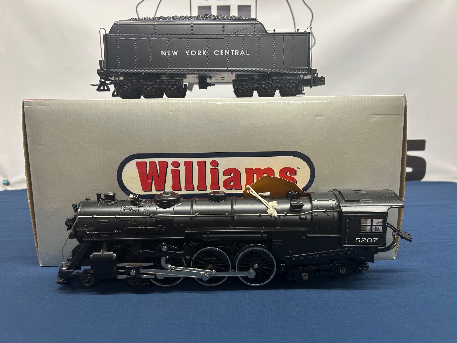 Williams Die-Cast New York Central #5207 4-6-4 Hudson Steam Engine 40201