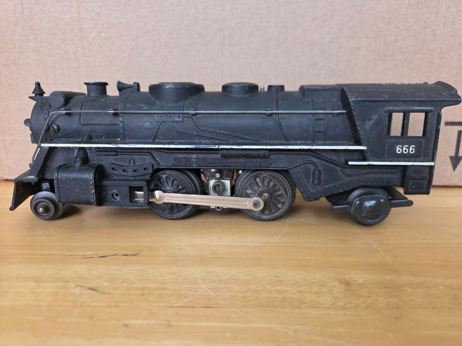 Vintage Marx #666 Steam Locomotive.