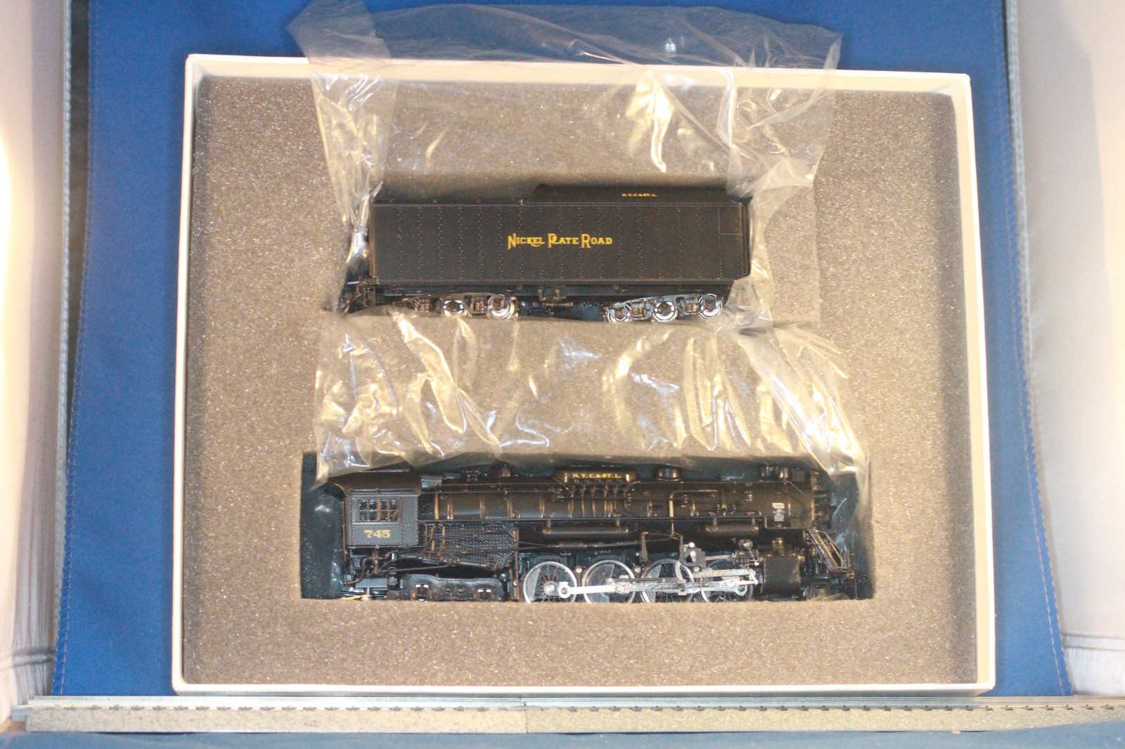 JP HO Brass Precision Scale Nickel Plate Road NKP #745 2-8-4 S-2 Berkshire