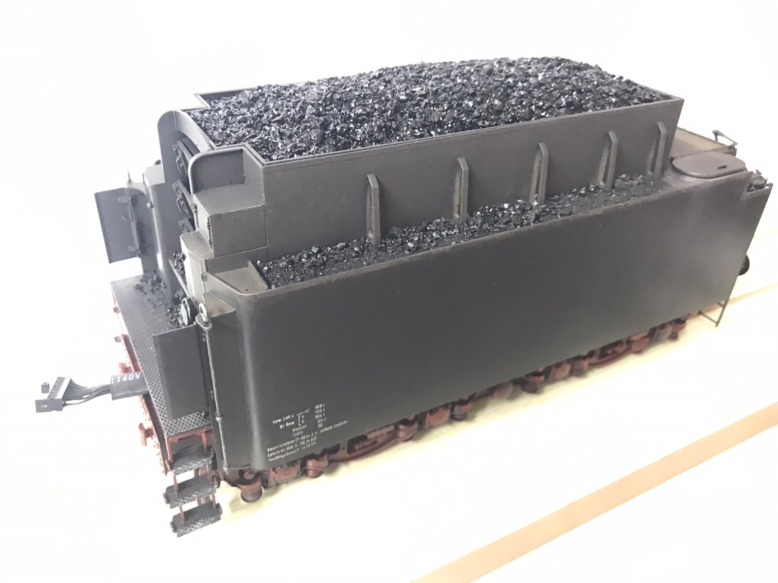 KM1 104421 BR44 1380 Gauge 1 Steam Sound Digital New Generation Patinated Boxed