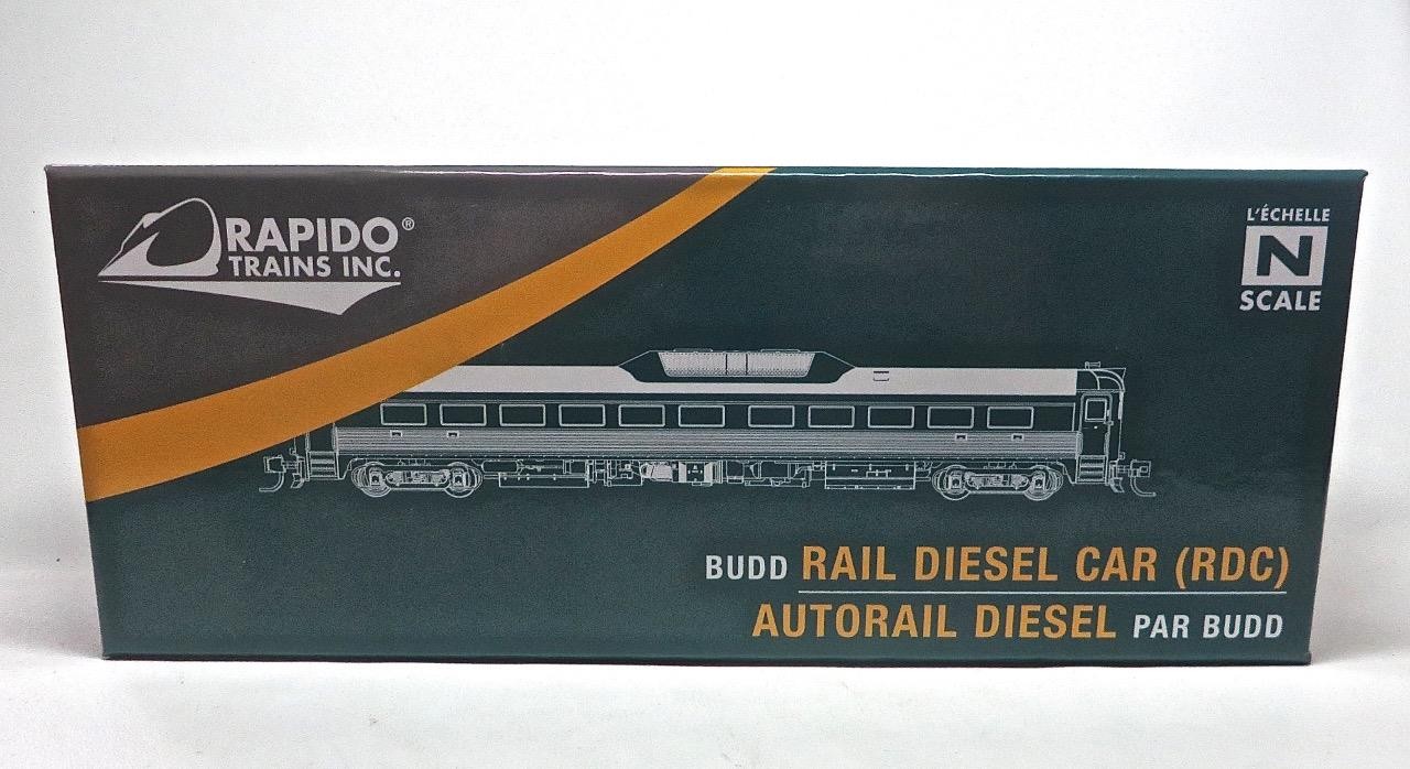 Rapido N 516004 Boston & Maine Powered Budd RDC-1 Rail Diesel Car Locomotive NEW