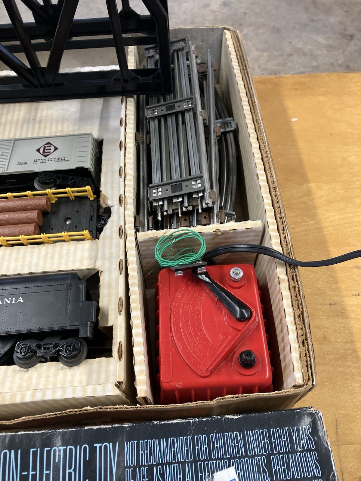 refurbished Lionel 1655 Locomotive Train Set See Description