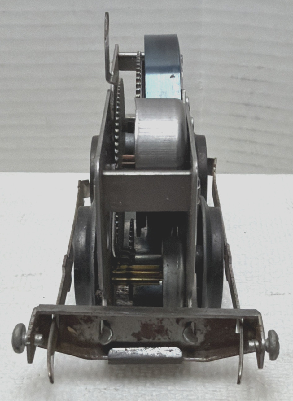 MARX PREWAR O-GAUGE WIND UP LOCOMOTIVE MOTOR WITH RINGING BELL – TESTED – WORKS