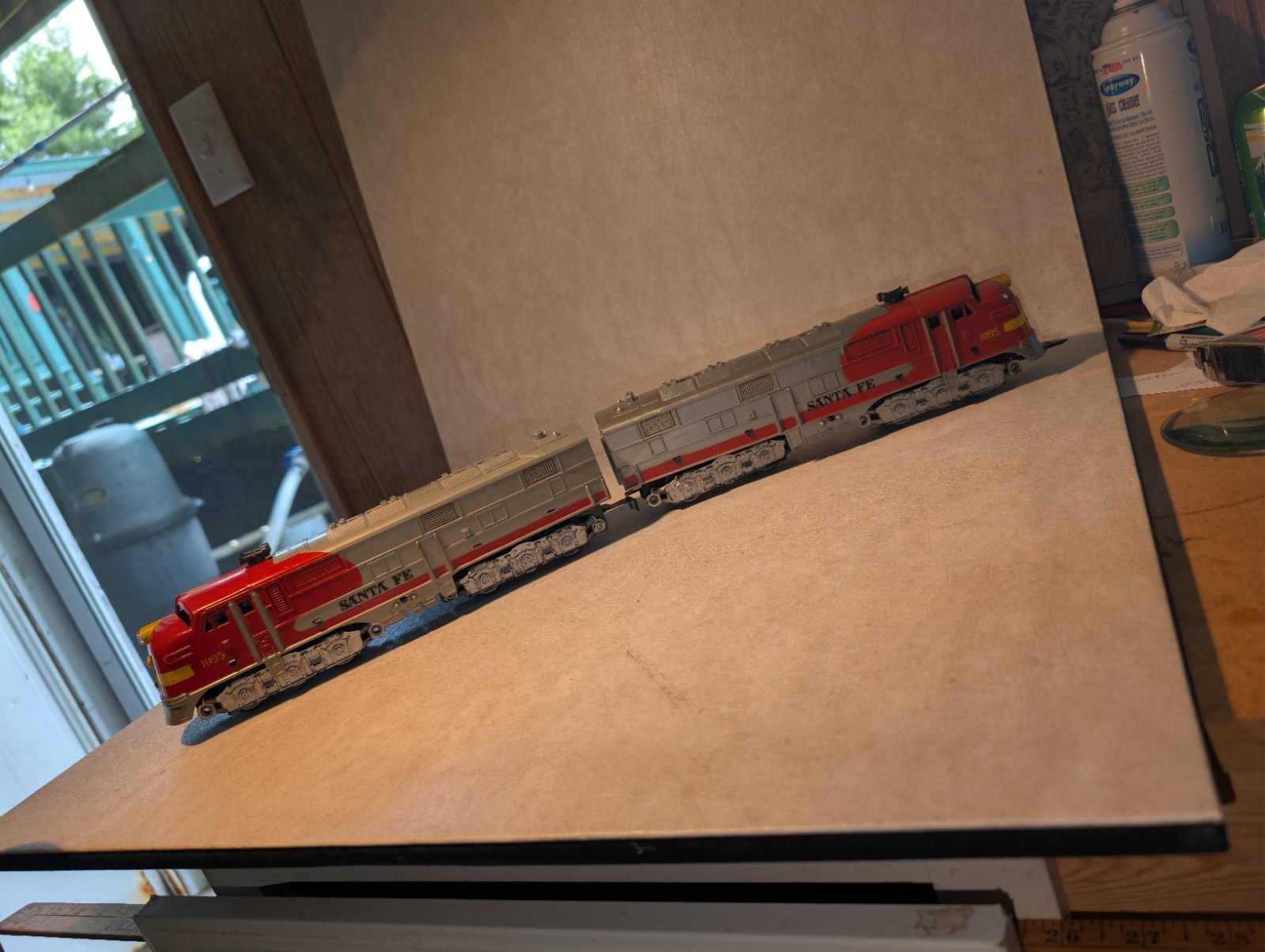 Vtg.~ “Marx” Electric Train #1095 Working POWERED & DUMMY Locomotives /Tested