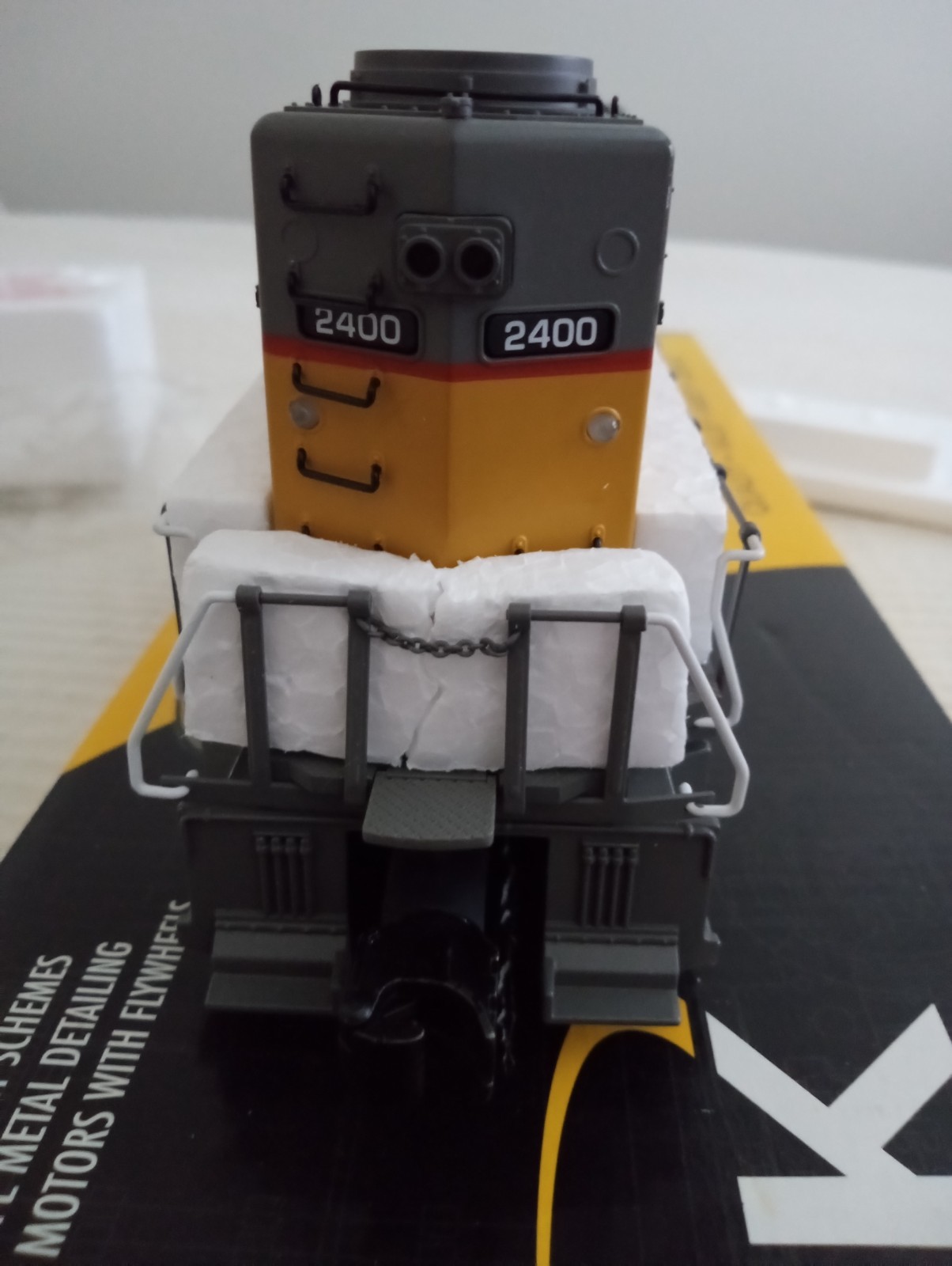 K-Line K2490-2400 Union Pacific GP38-2 With Lionel TMCC & Cruise Control