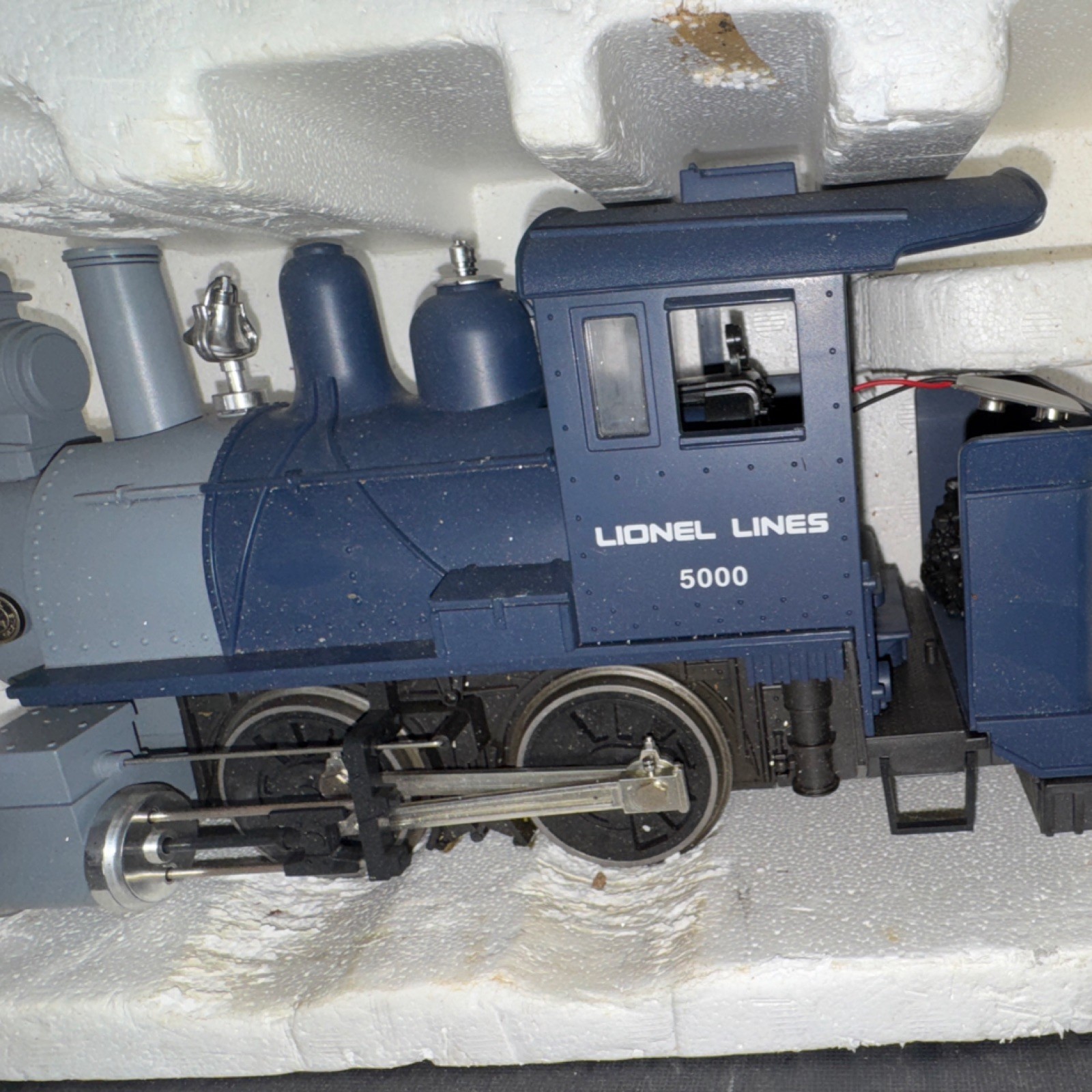 Lionel Steam Locomotive 5000 G Gauge 0-4-0 Blue Gray Lionel Lines Model Railroad