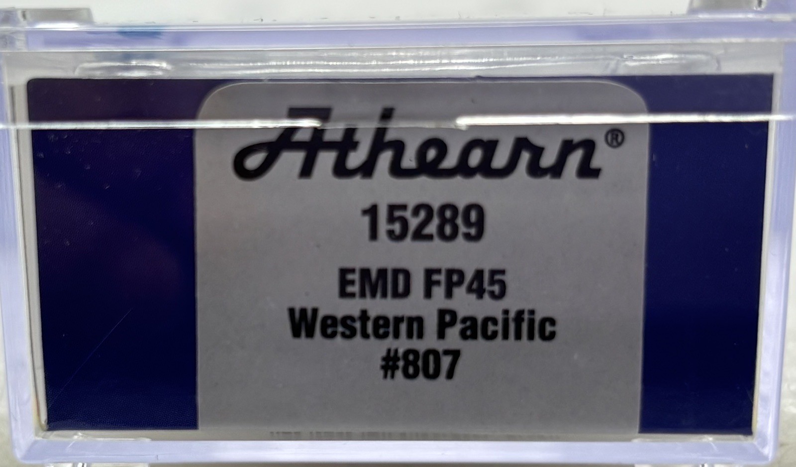 N Scale Athearn 15289 Western Pacific EMD FP45 Diesel Locomotive WP #807