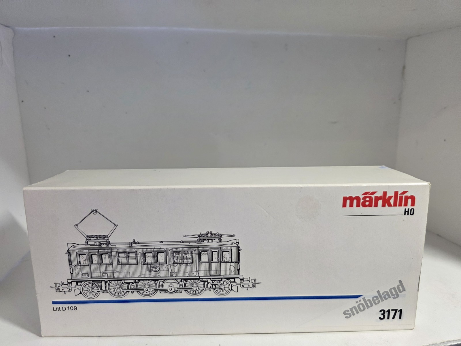 Marklin SJ Litt D 109 Electric Locomotive 3171 HO Scale AC