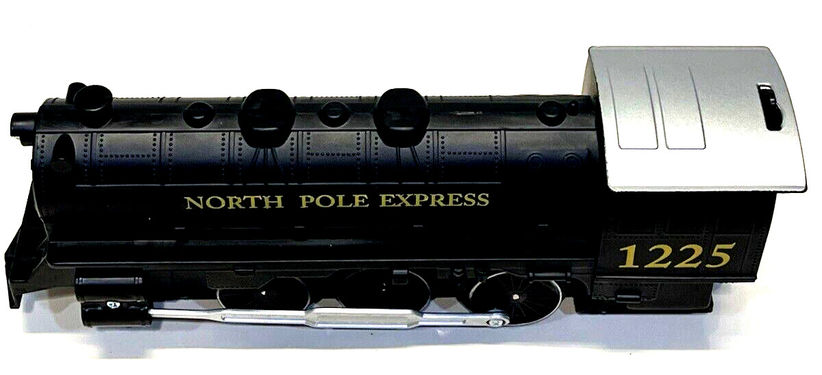 Eztec Small Sized North Pole Express Locomotive 1225 Black Battery Operated